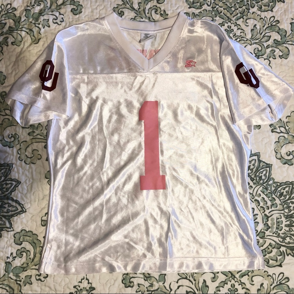 Starter women’s Oklahoma Sooner fan jersey, size small (4/6)